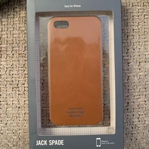 Brand new never used jack spade iPhone 5 case